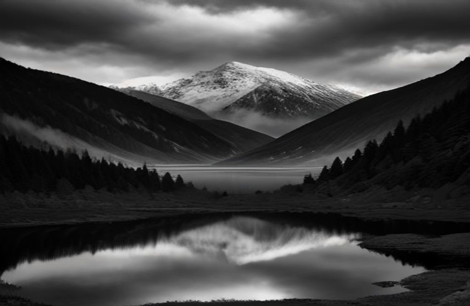 Black And White Hd Wallpaper