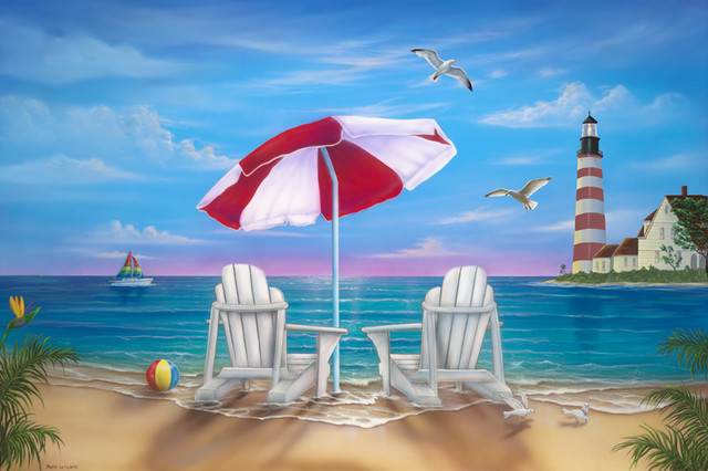 Lighthouse Wall Mural Beach Style Wallpaper By Murals Your Way