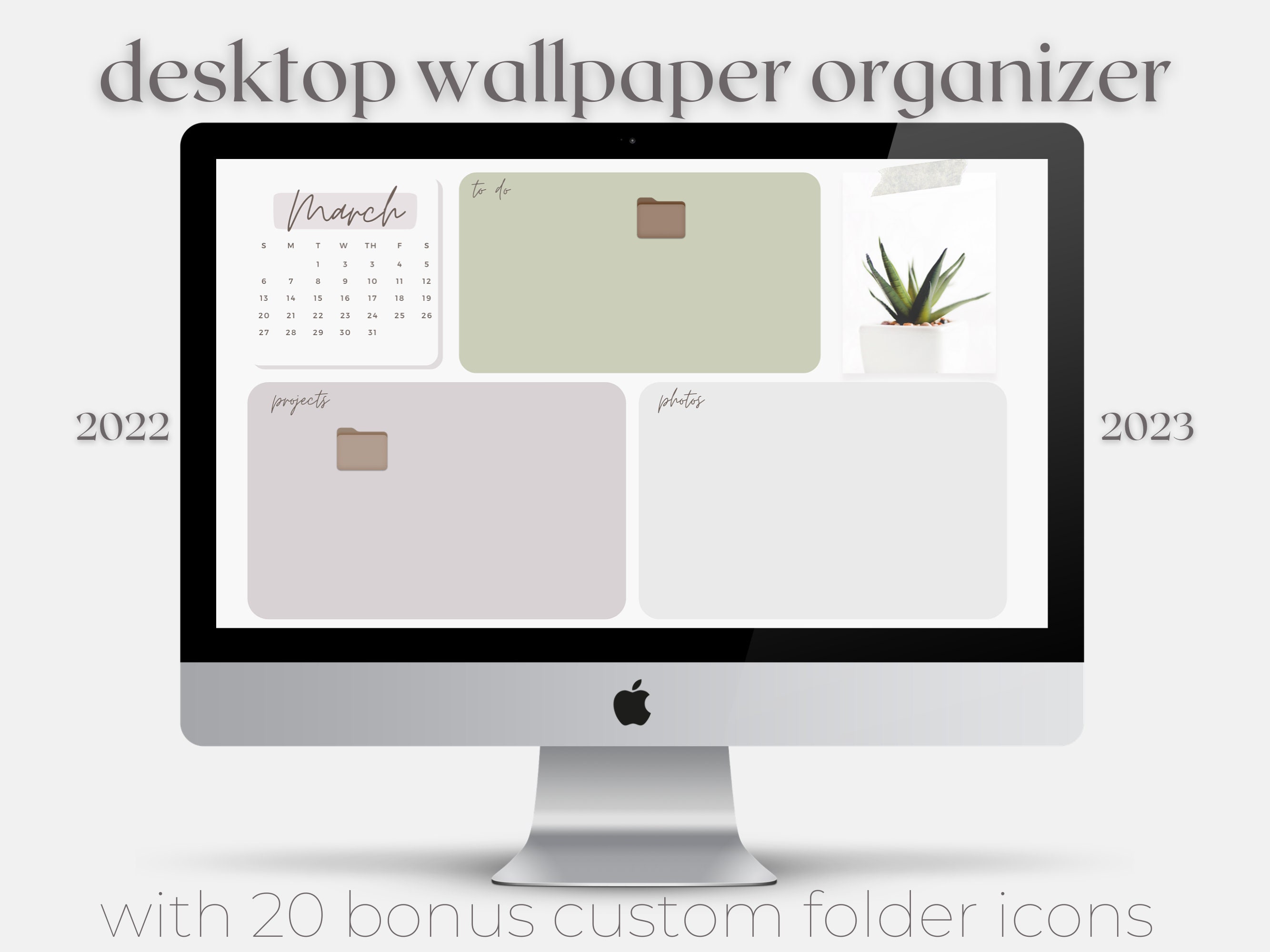 Calendar Desktop Wallpaper Organizers Folder