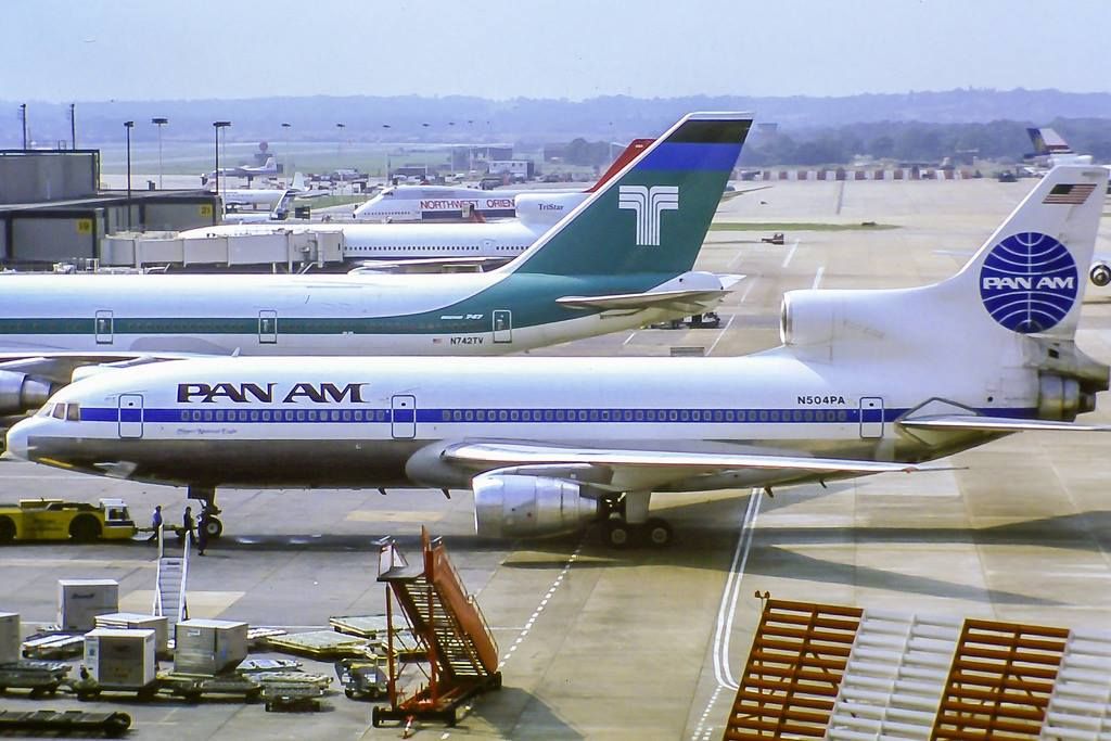 Pan Am L1011 Aircraft Image Vintage Airlines