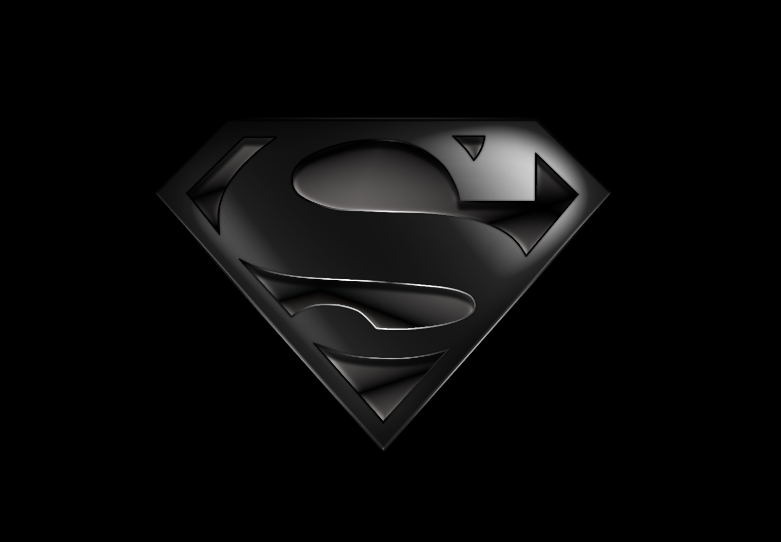 Black Superman Logo Wallpaper Superman Wallpaper hd Black