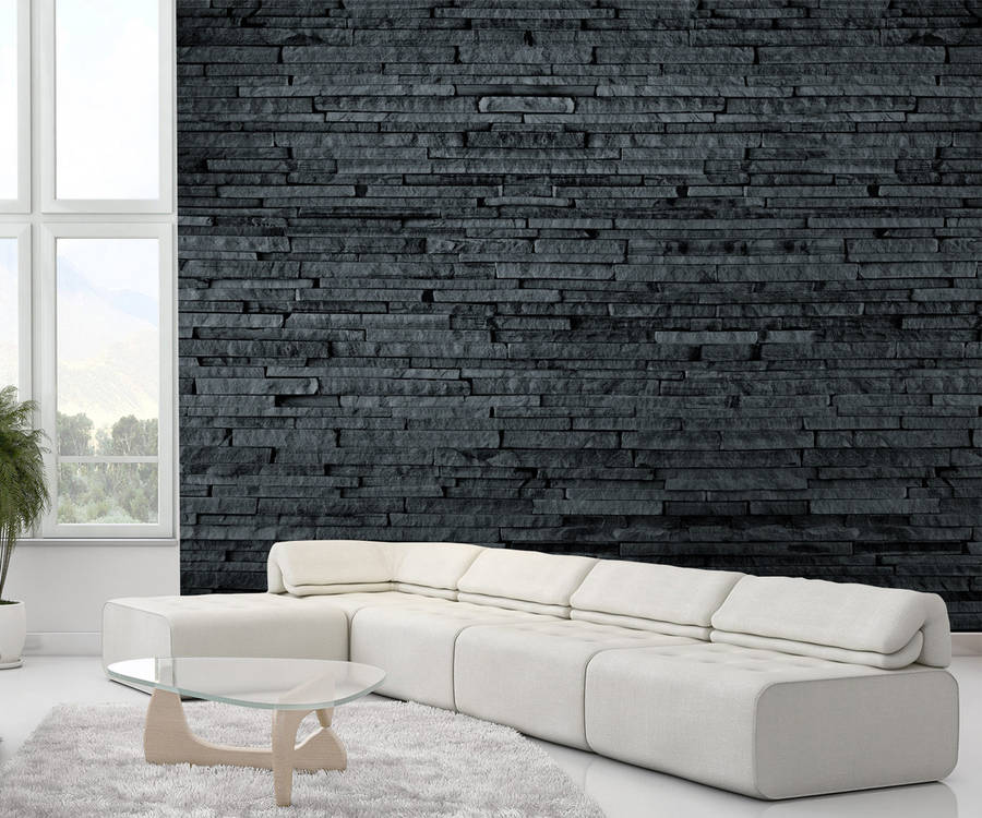 Slate Look Wall Mural By The Fi Cottage Notonthehighstreet
