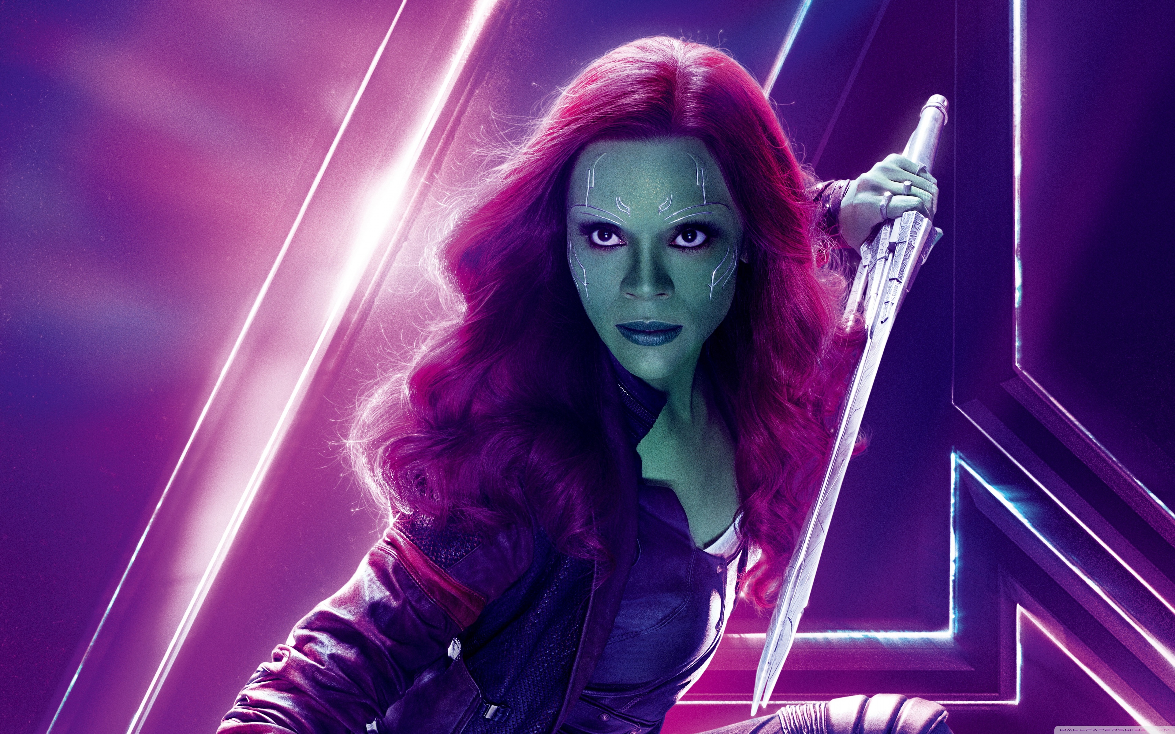 Avengers Infinity War Movie Gamora 4k HD Desktop Wallpaper