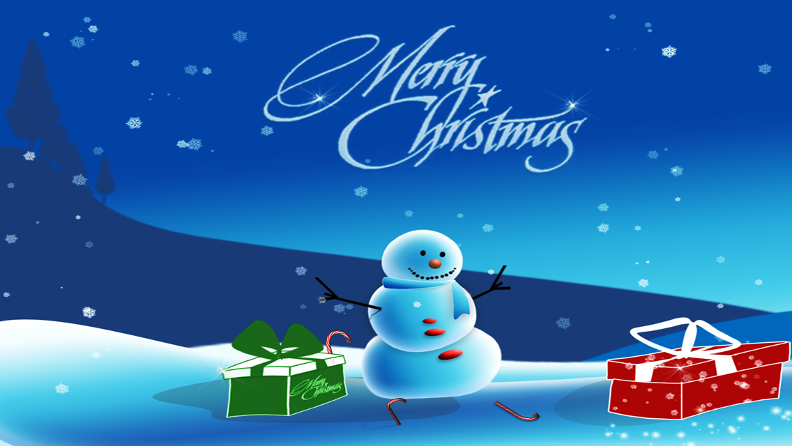 Christmas Snowman HD wallpapers for iPhone 5 Free HD Wallpapers