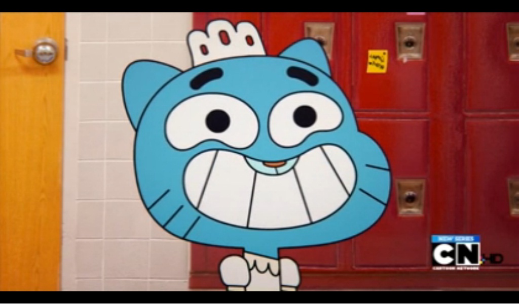 Gumball Watterson Image Gumballs Weird Smile HD Wallpaper And