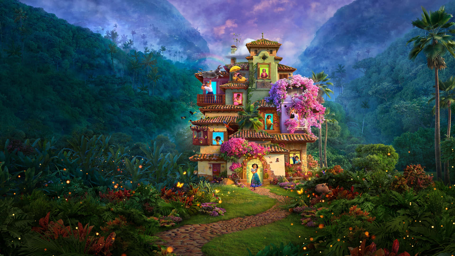 Encanto Background Wallpaper
