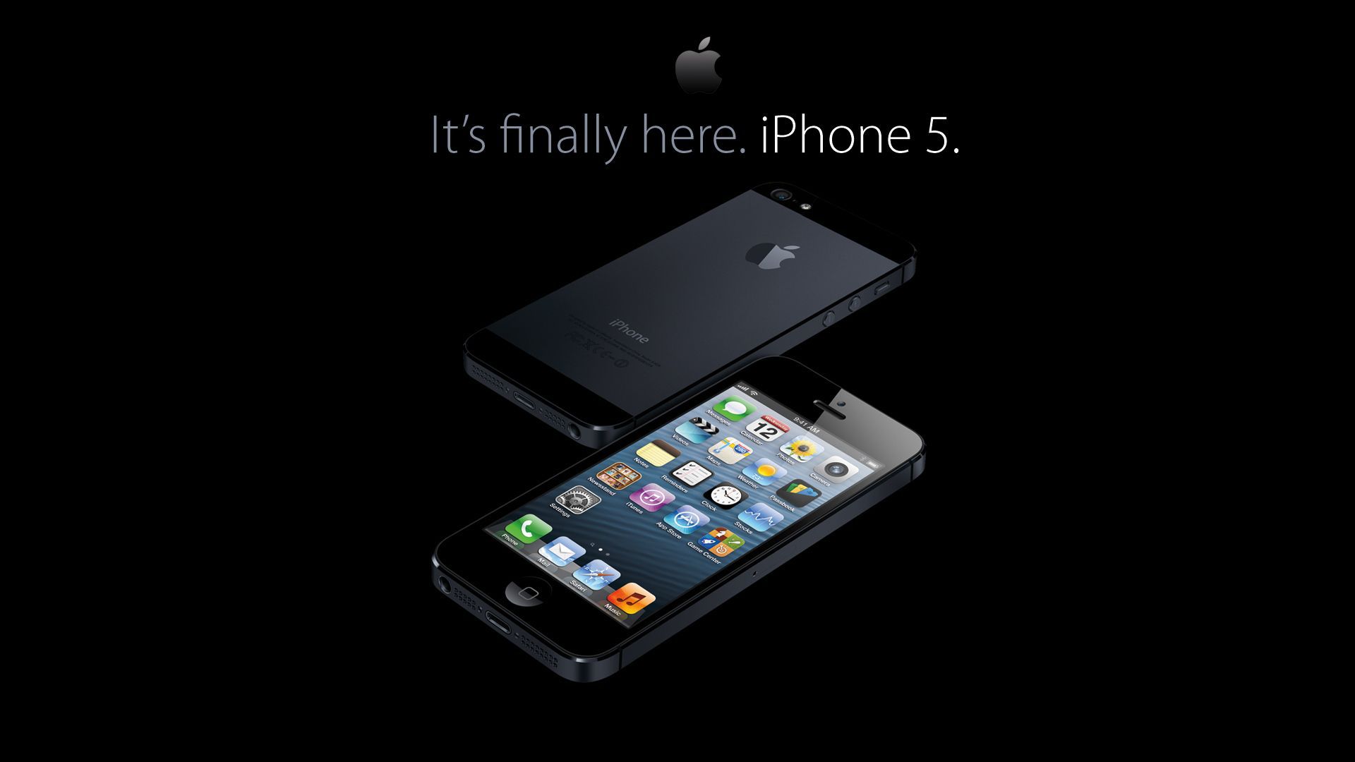 iPhone 5s HD Smartphone In Black Wallpaper And Image