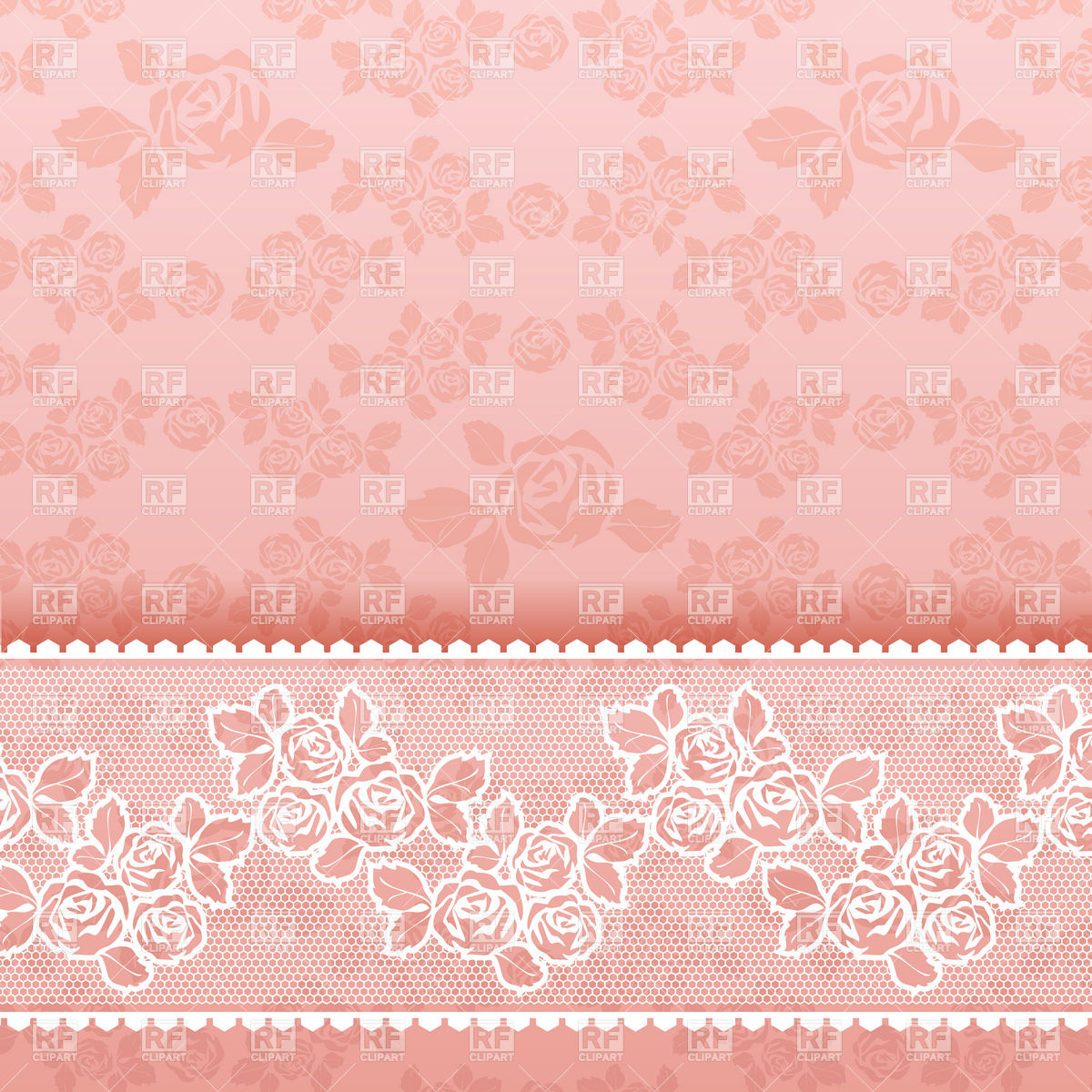 Vintage Pink Roses Wallpaper With