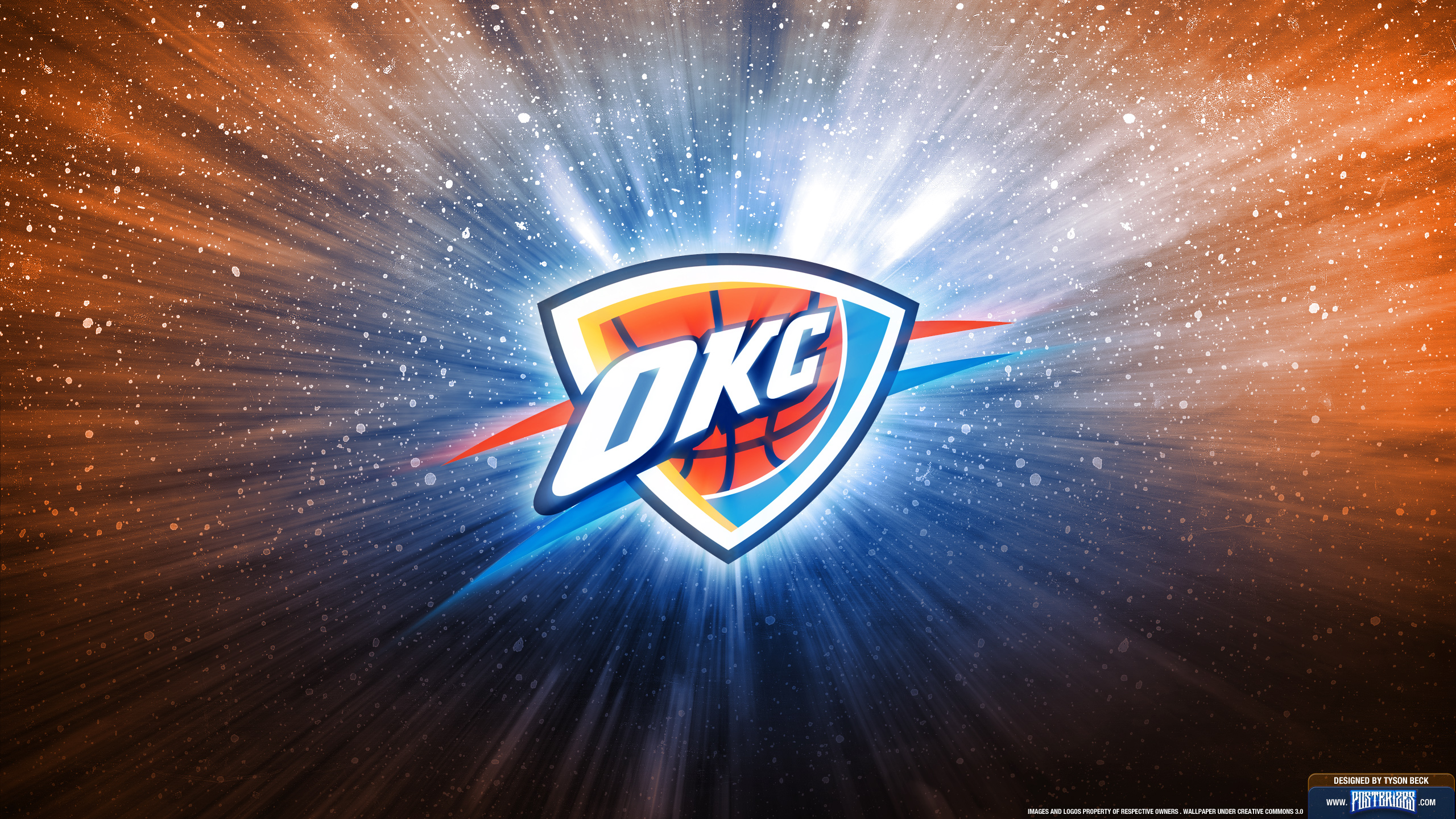Oklahoma City Thunder Logo Wallpaper Posterizes Nba