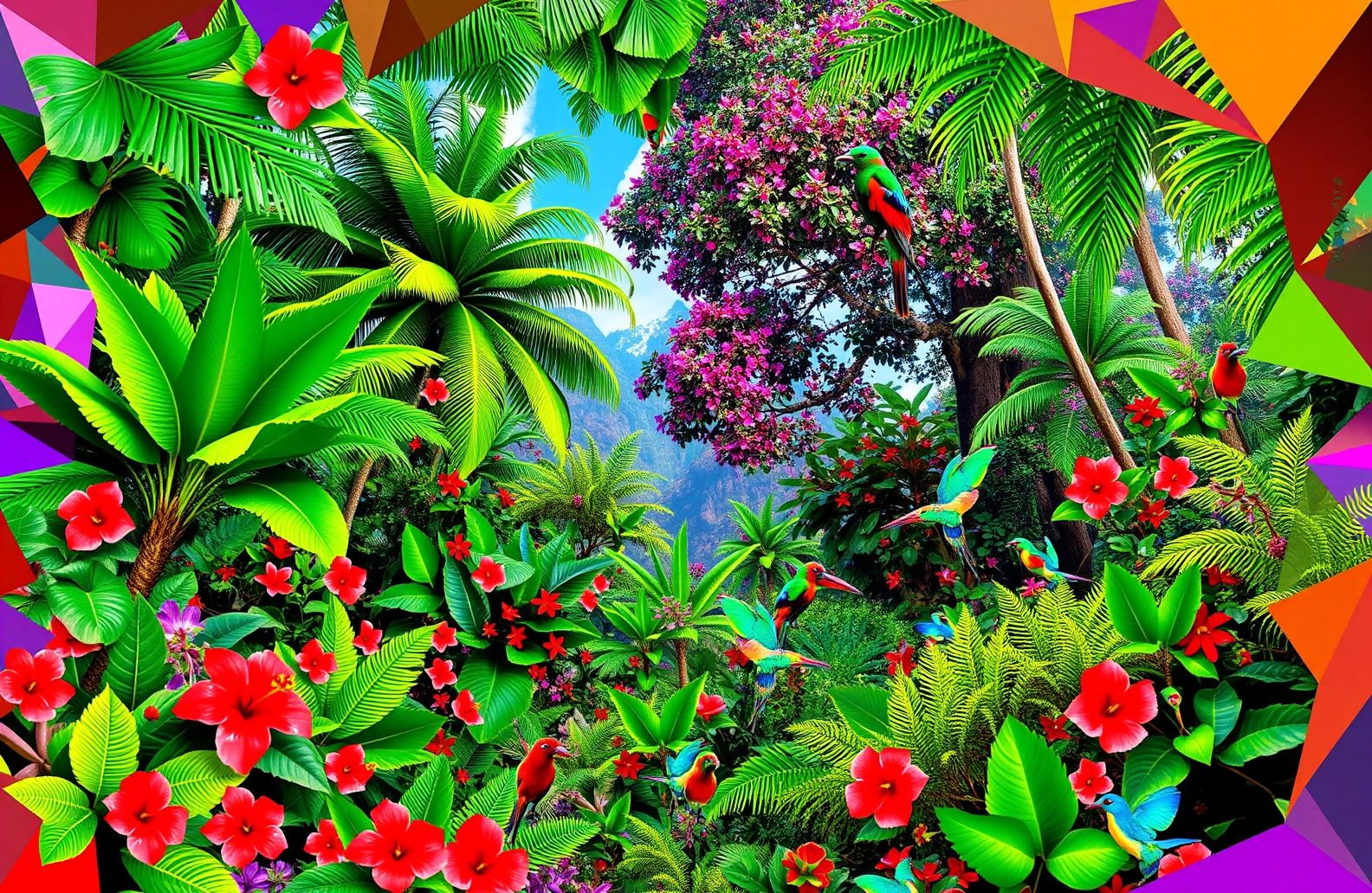 Stereogram Wallpaper