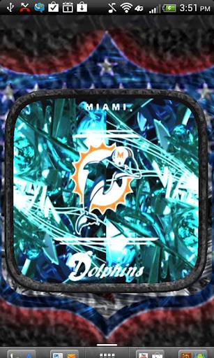 Bigger Miami Dolphins Live 3d Wp For Android Screenshot