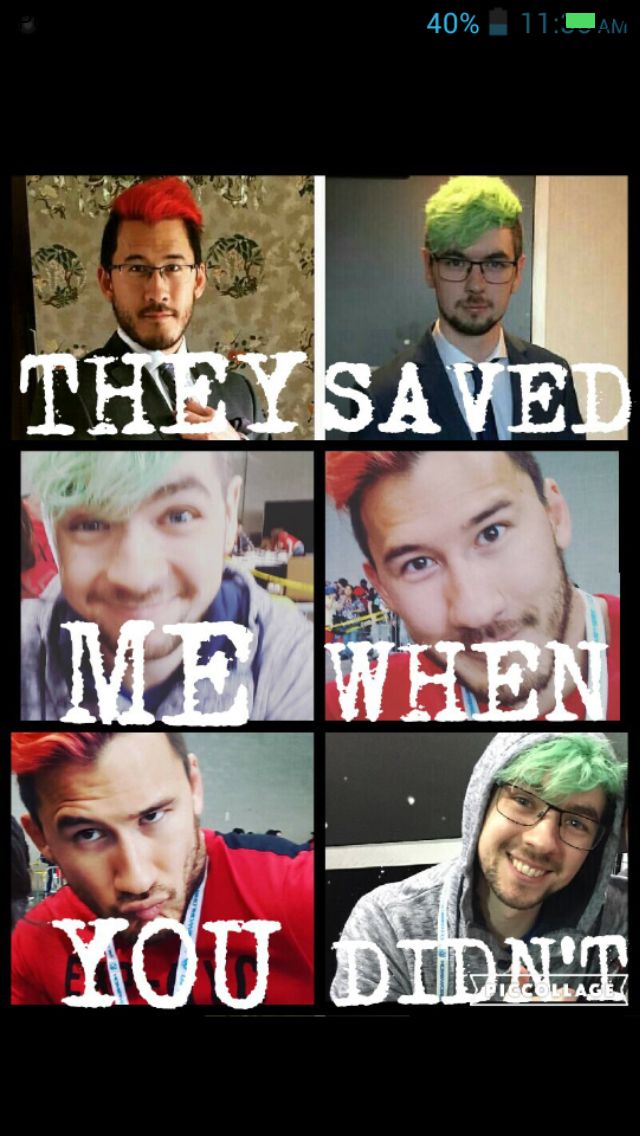 Not Made By Me Markiplier And Jacksepticeye Background