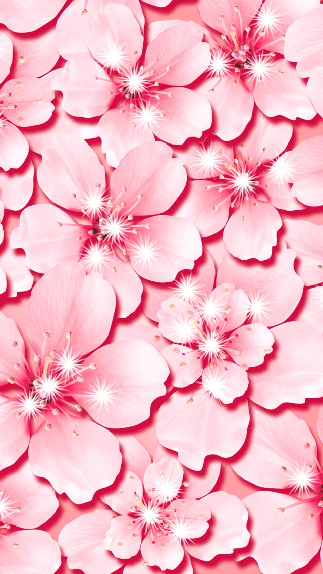 Pink Peach Blossoms Wallpaper   Free iPhone Wallpapers