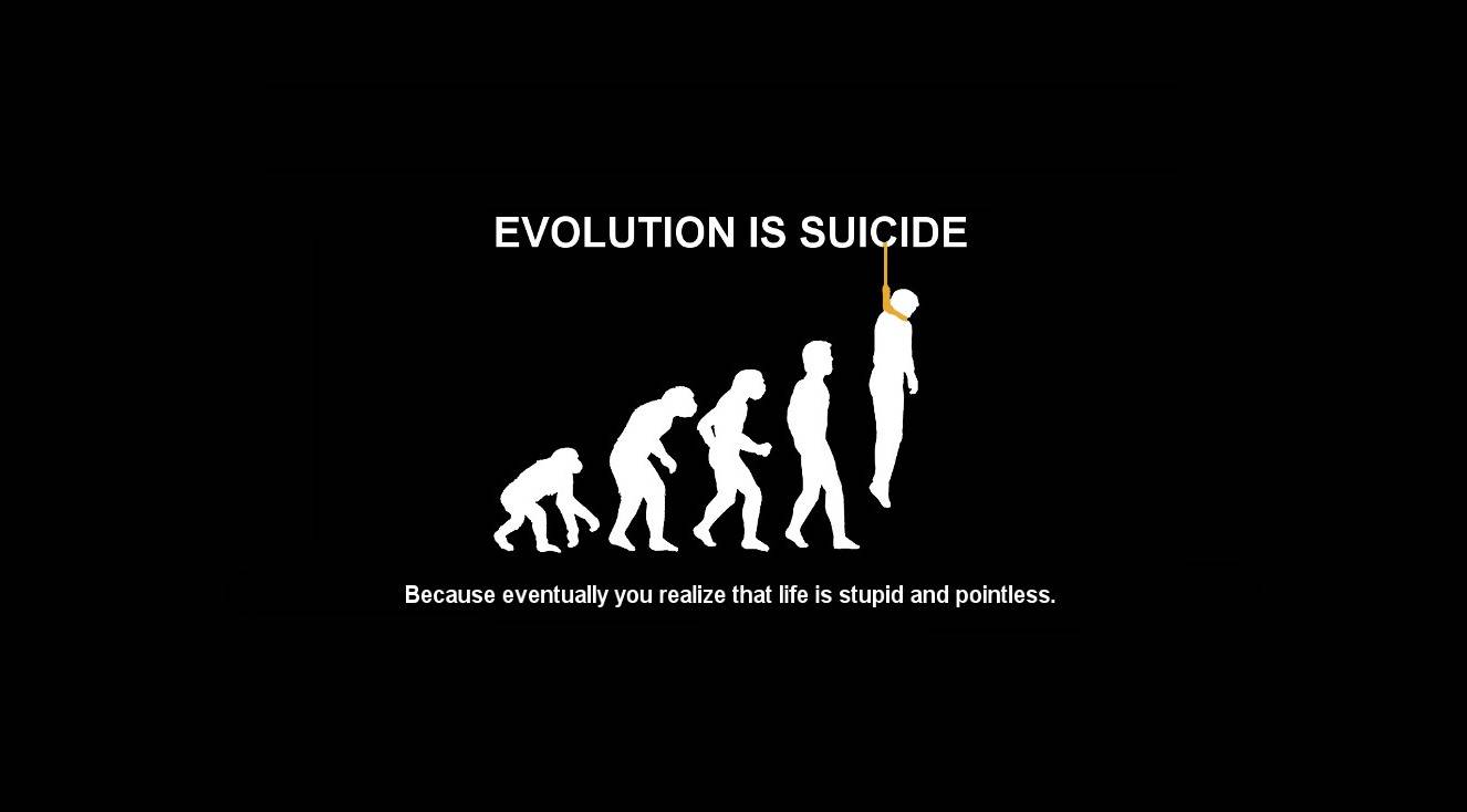 Suicide Evolution Wallpaper