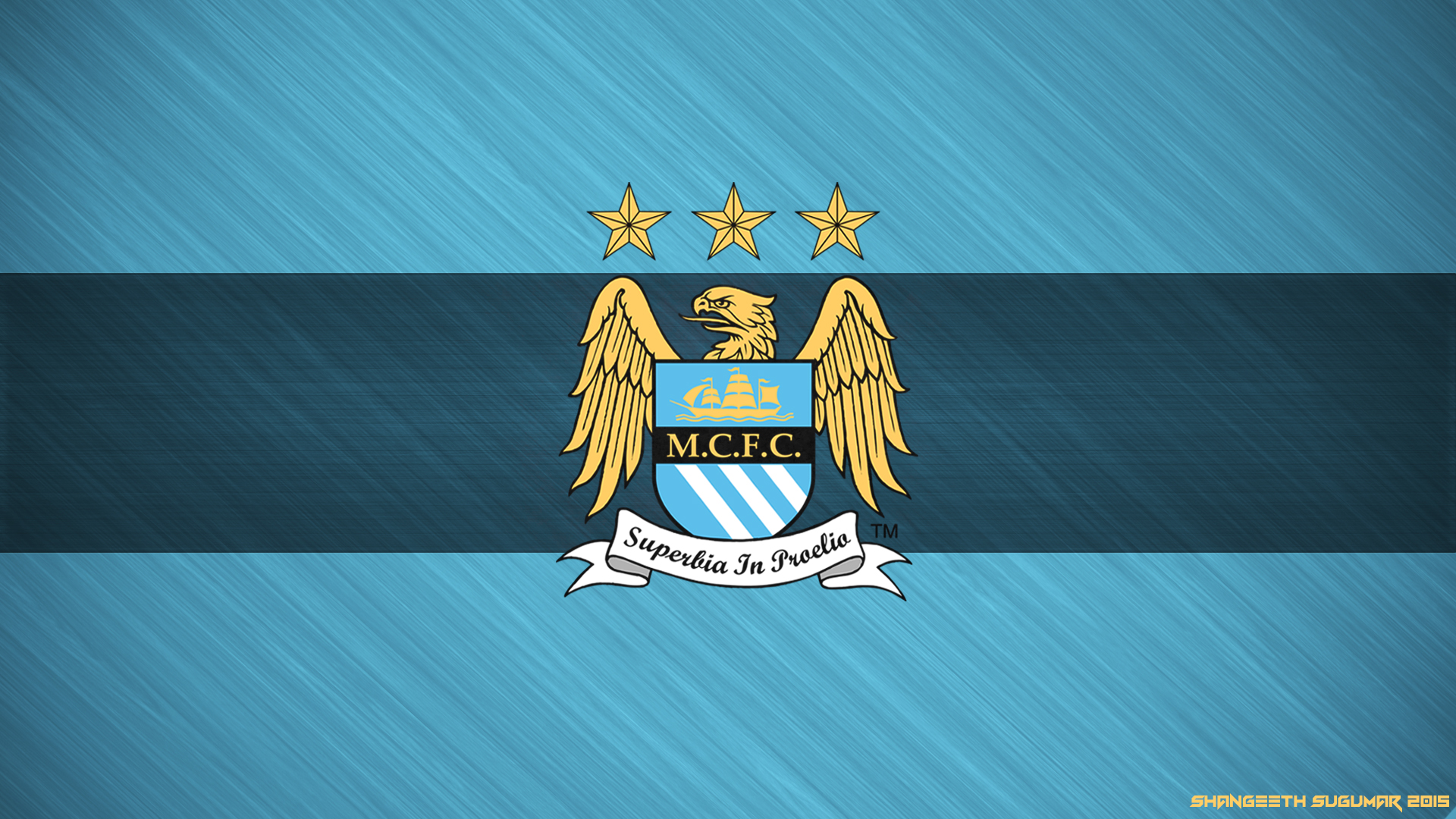 Manchester City 2015 Wallpaper   Shangeeth Sugumar by ShangeethS on