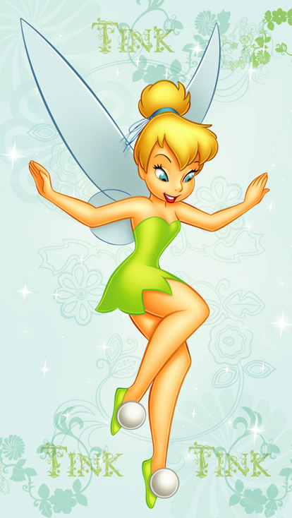 Tinkerbell Disney Fairy Cartoon Wallpaper