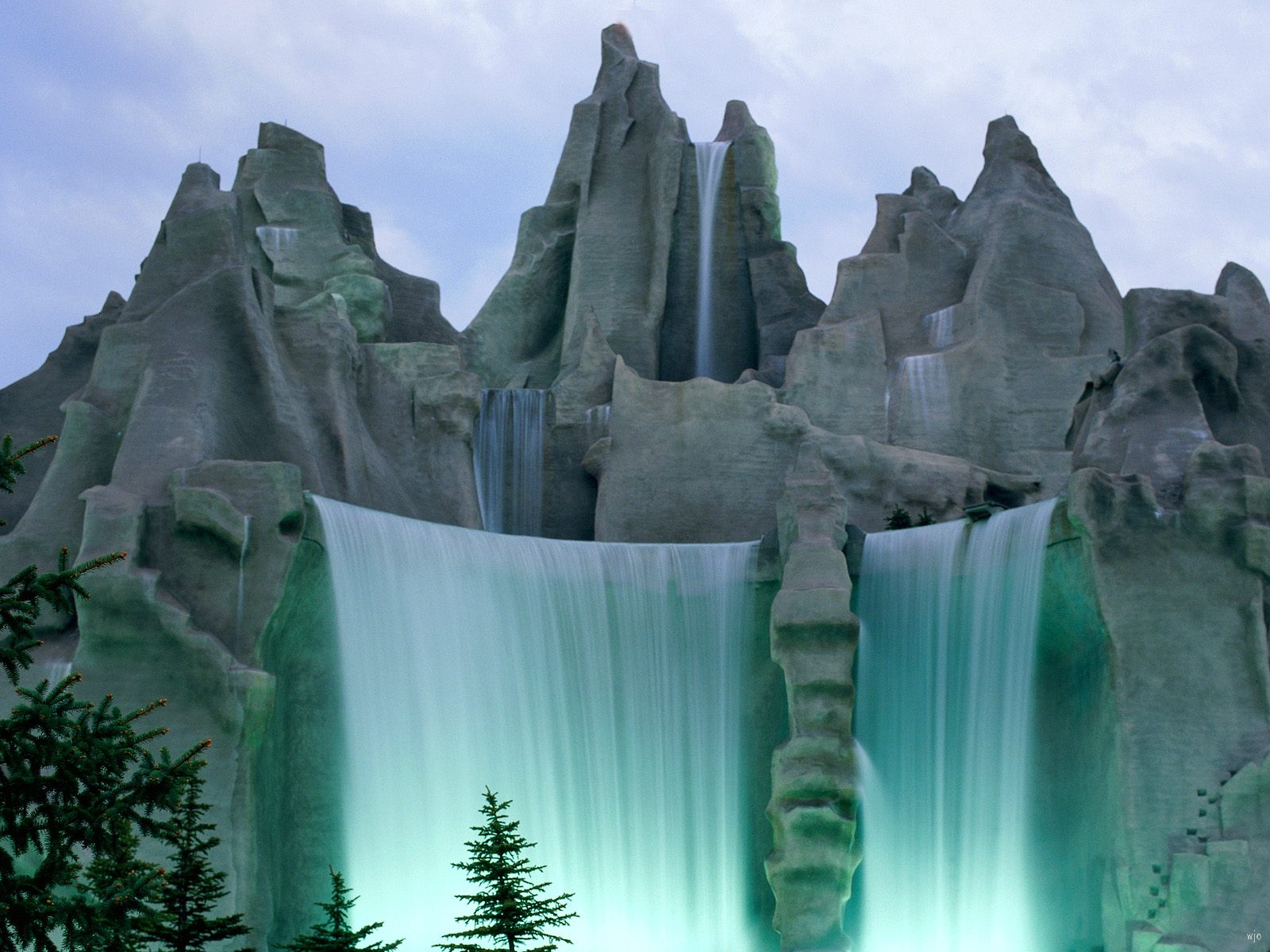 Area Ontario Canada Nature Wallpaper Image Featuring Waterfalls
