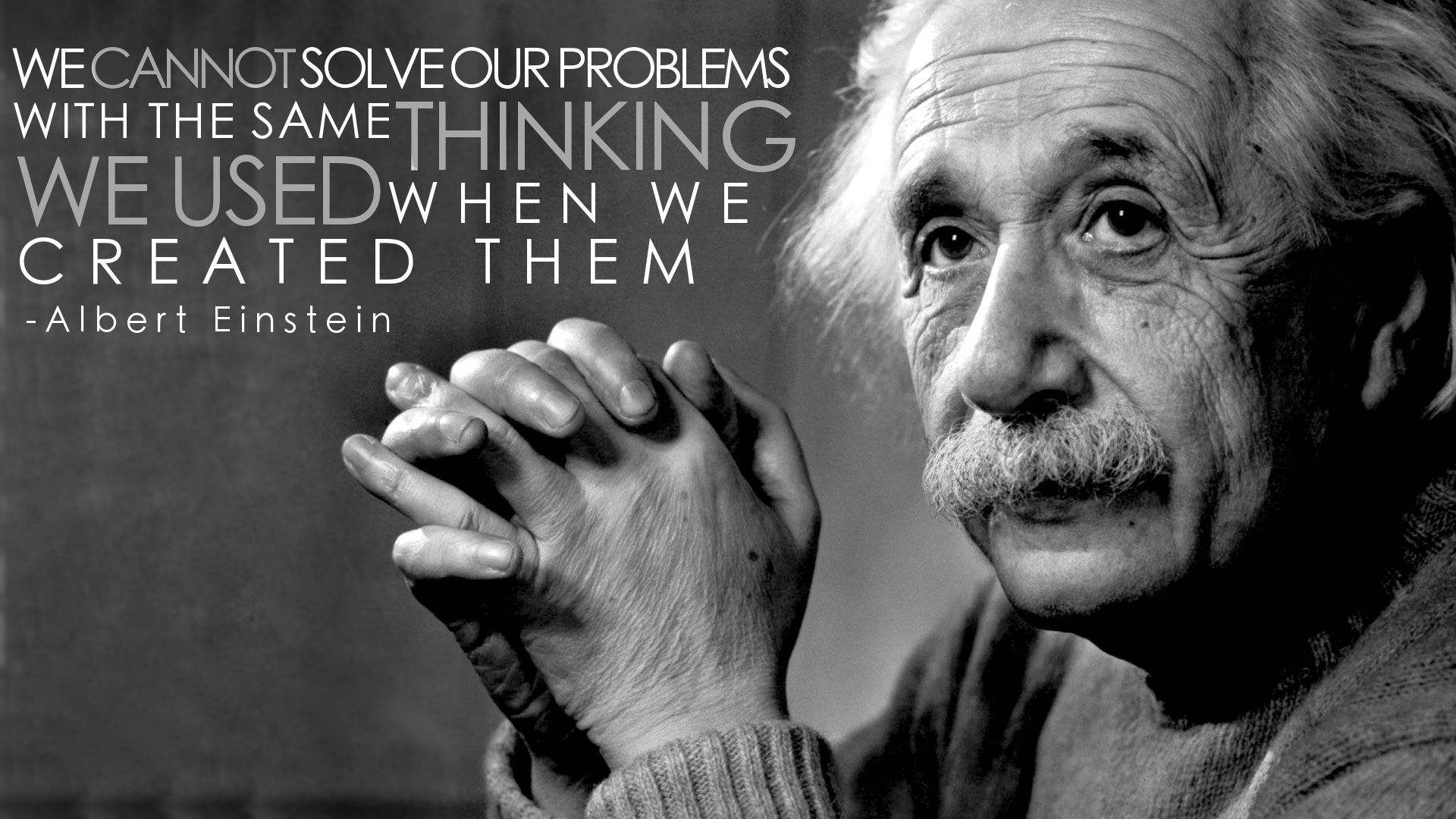 Albert Einstein Quotes HD Wallpaper
