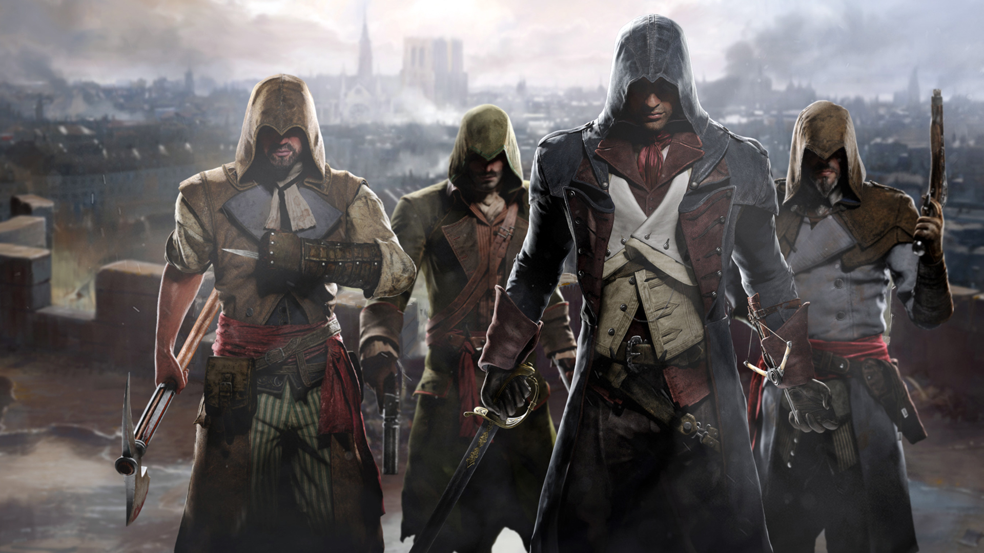 Assassin S Creed Unity HD Wallpaper 1920x1080p