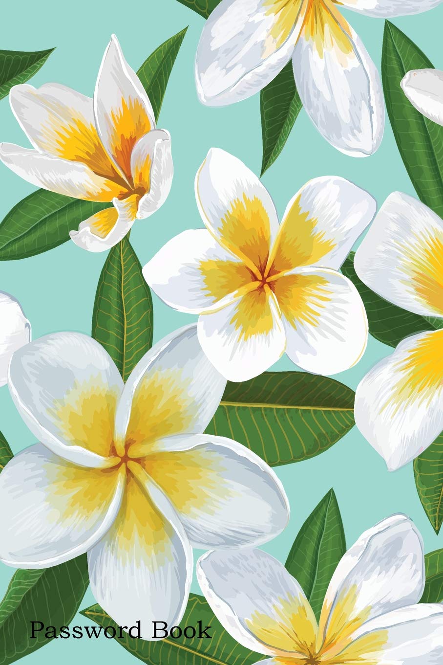 Buy Password Book Include Alphabetical Index With Plumeria