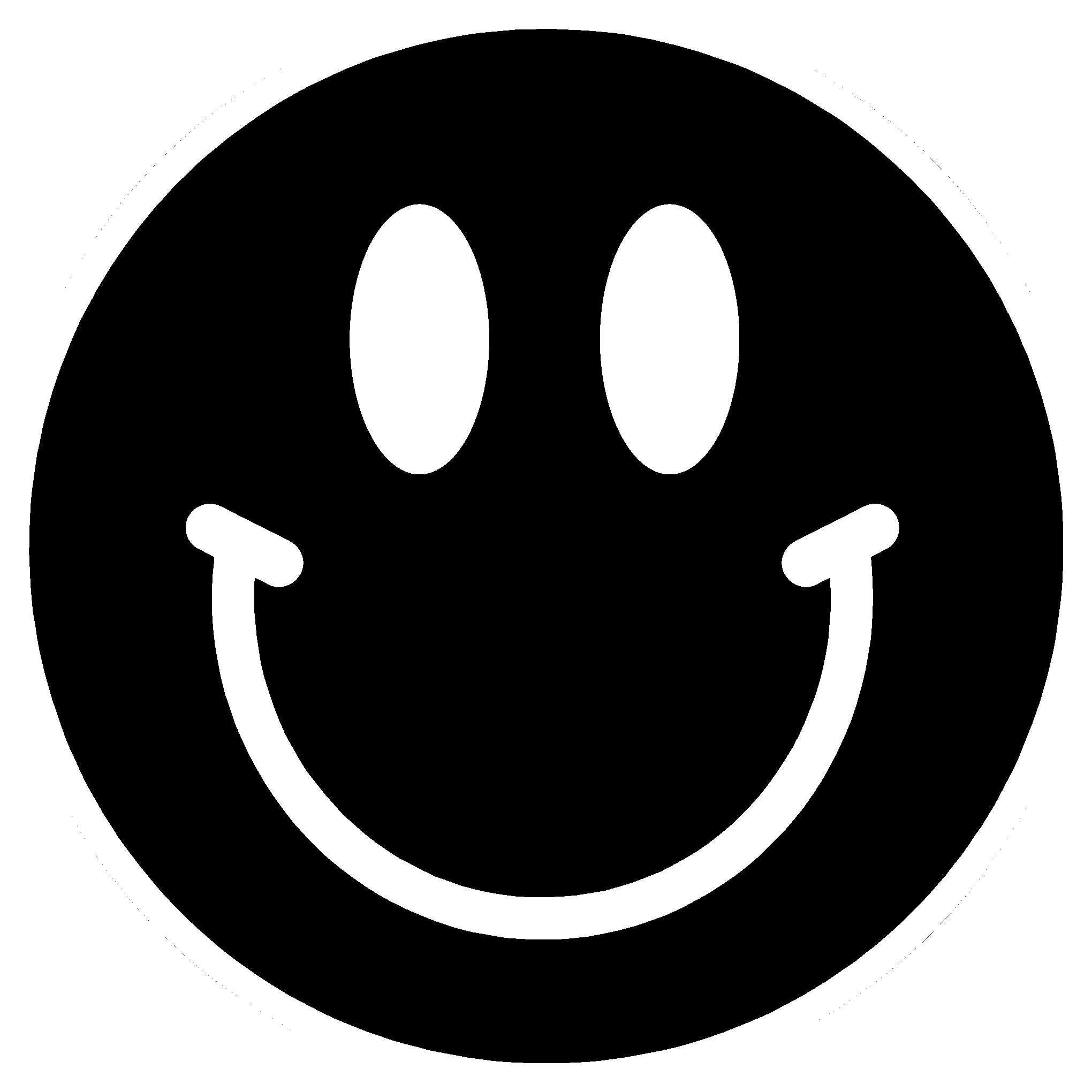 Smiley Face Black Background   ClipArt Best 2040x2040