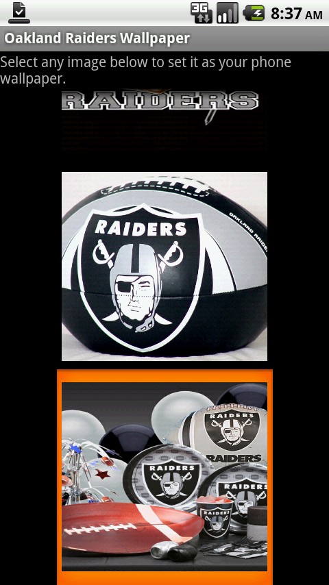 Raiders Wallpaper For Android Oakland
