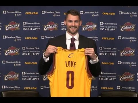 Kevin Love Cleveland Cavaliers Press Conference