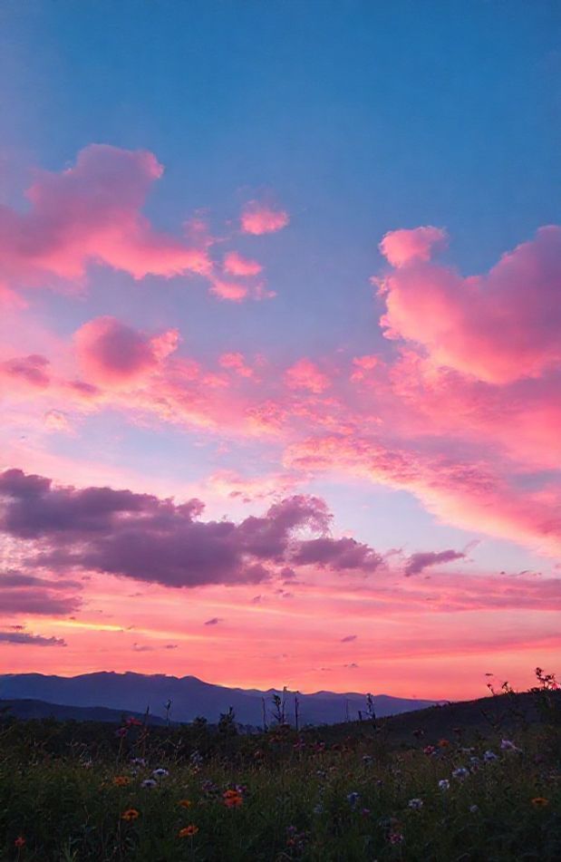 Pink Sky Wallpaper