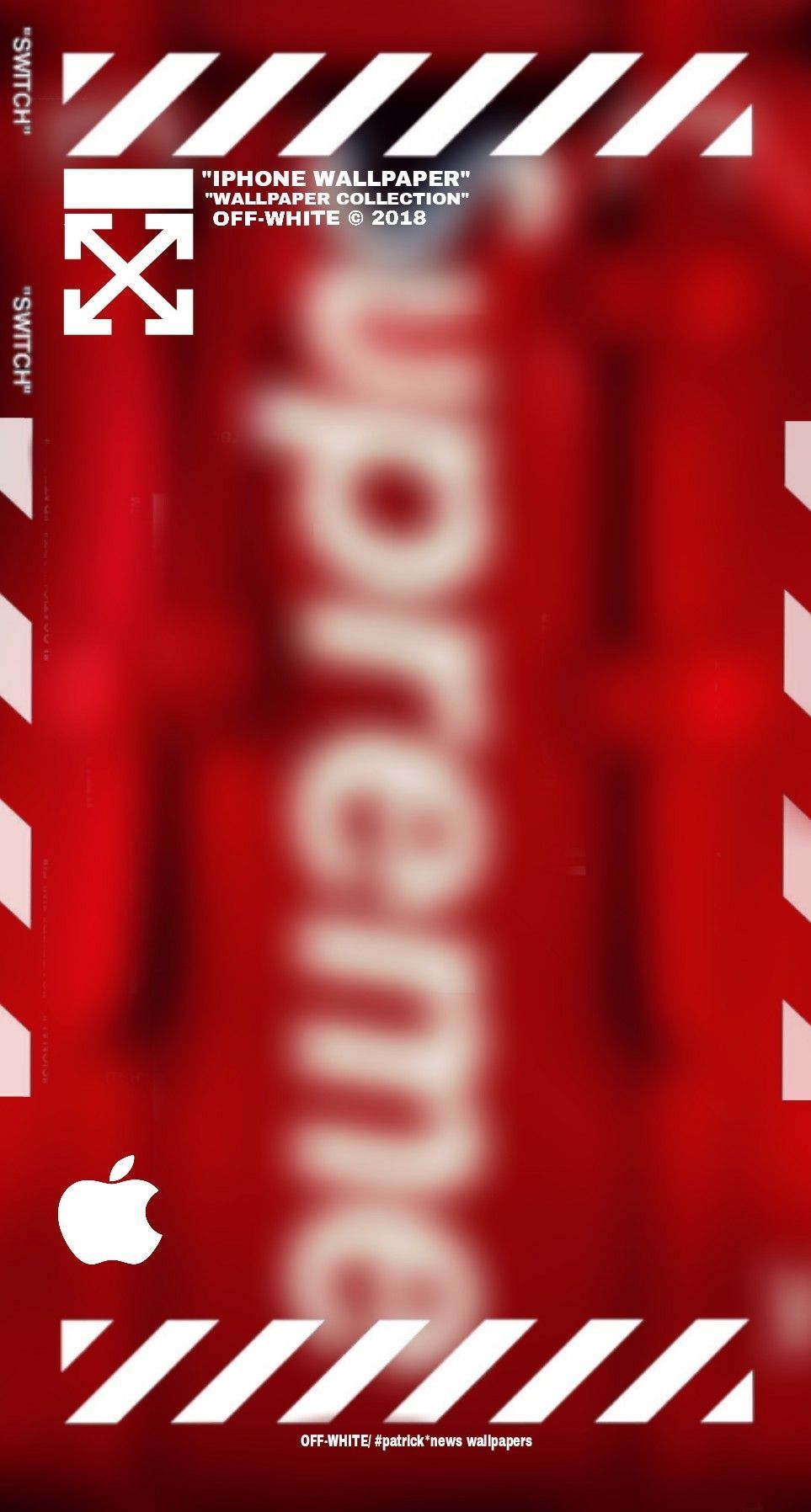 Off white Supreme wallpaper iphone7 Wallpapers in 2019