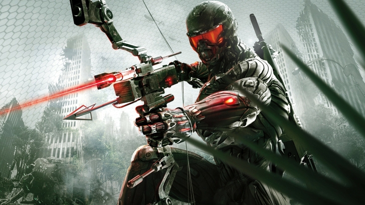 Guns Laser Bow And Arrow Weapon Crysis Wallpaper