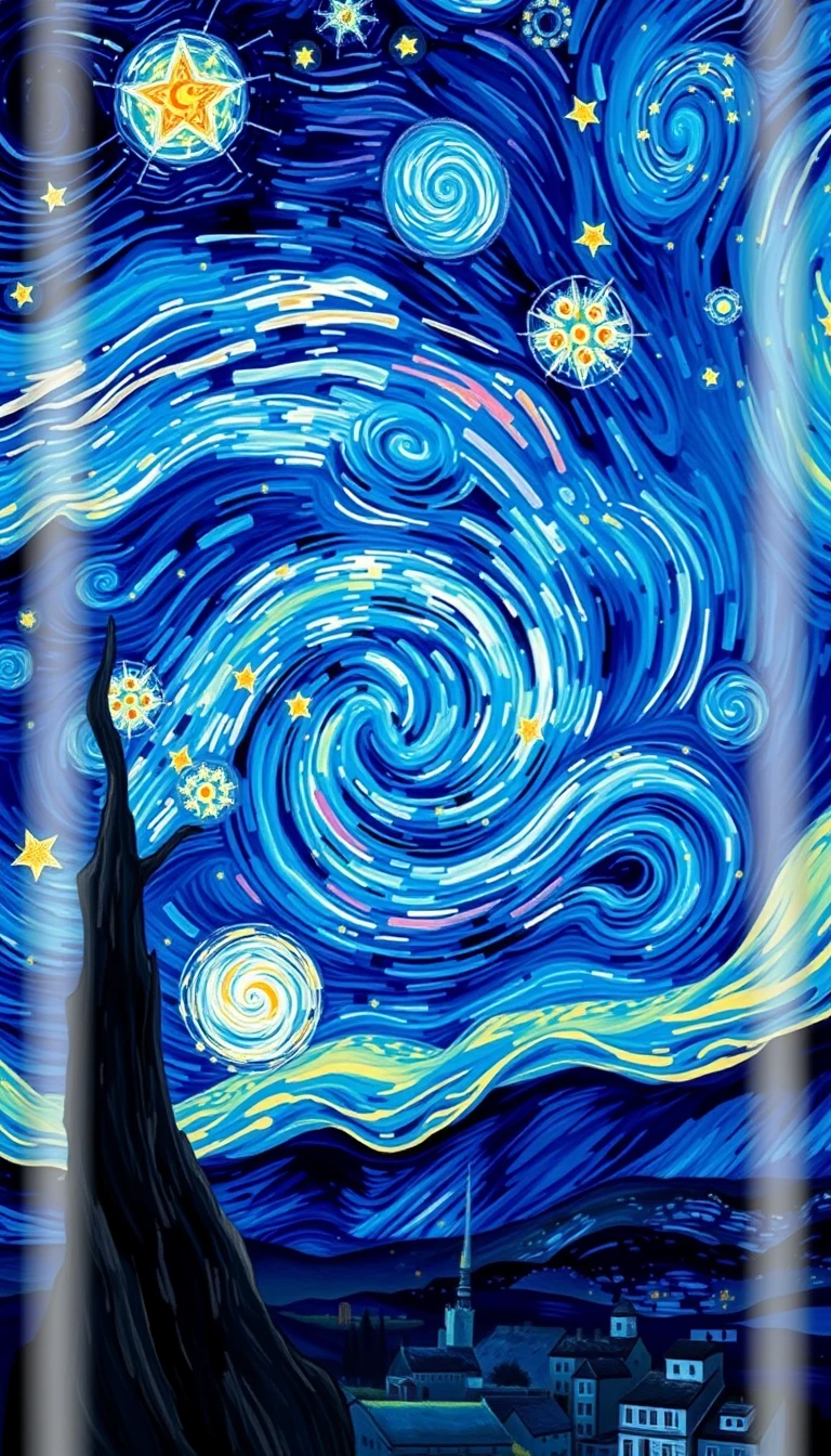 Starry Night Phone Wallpaper
