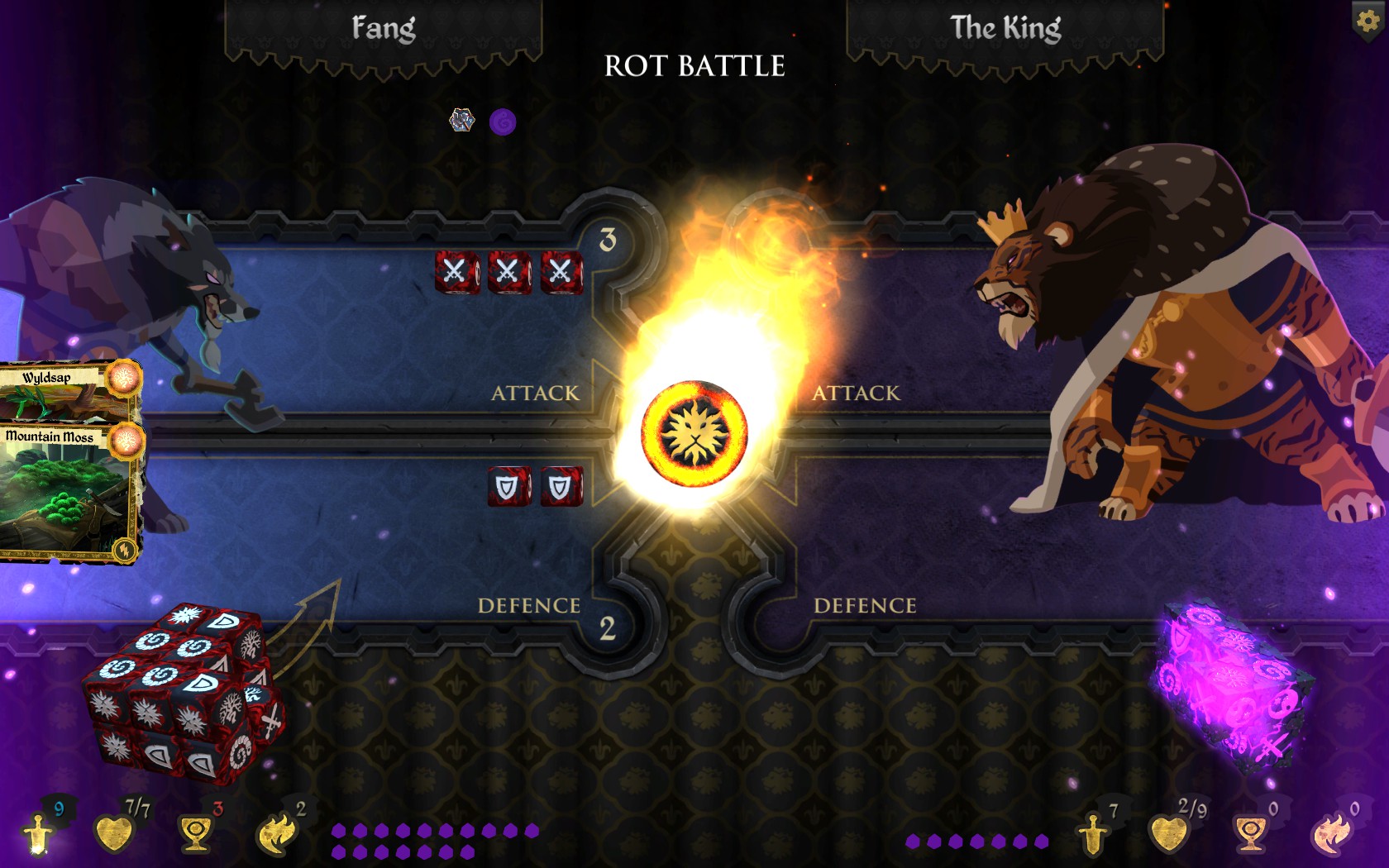 Automatic Win Brought To You By Fang S Hero Power Armello