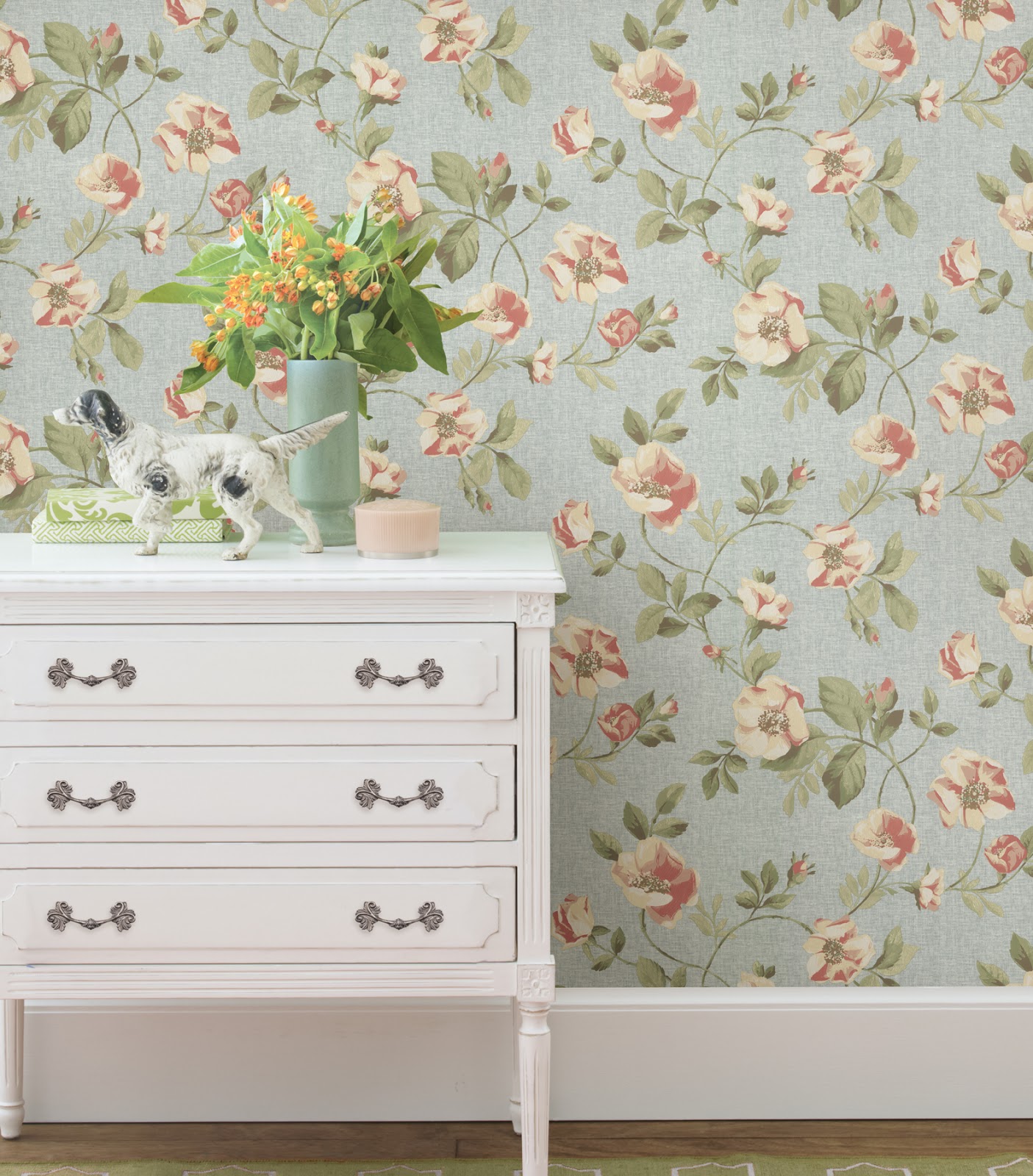 Wallcoverings For Less Country Chic Wallpaper