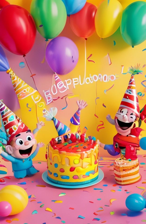 Cocomelon Happy BirtHDay Wallpaper
