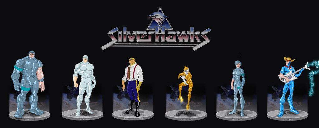 Silverhawks Lineup By Nickygonzalez