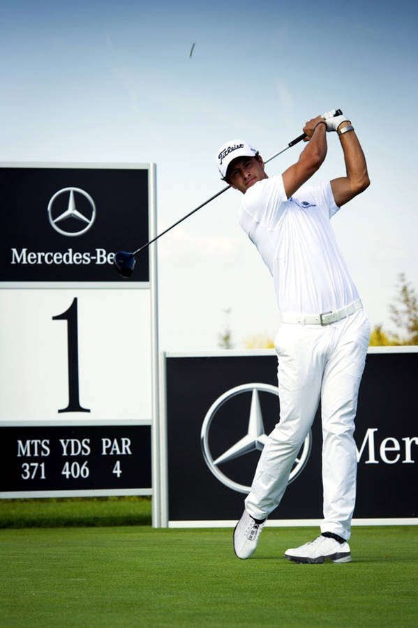 Adam Scott Mercedes Benz Number Wallpaper