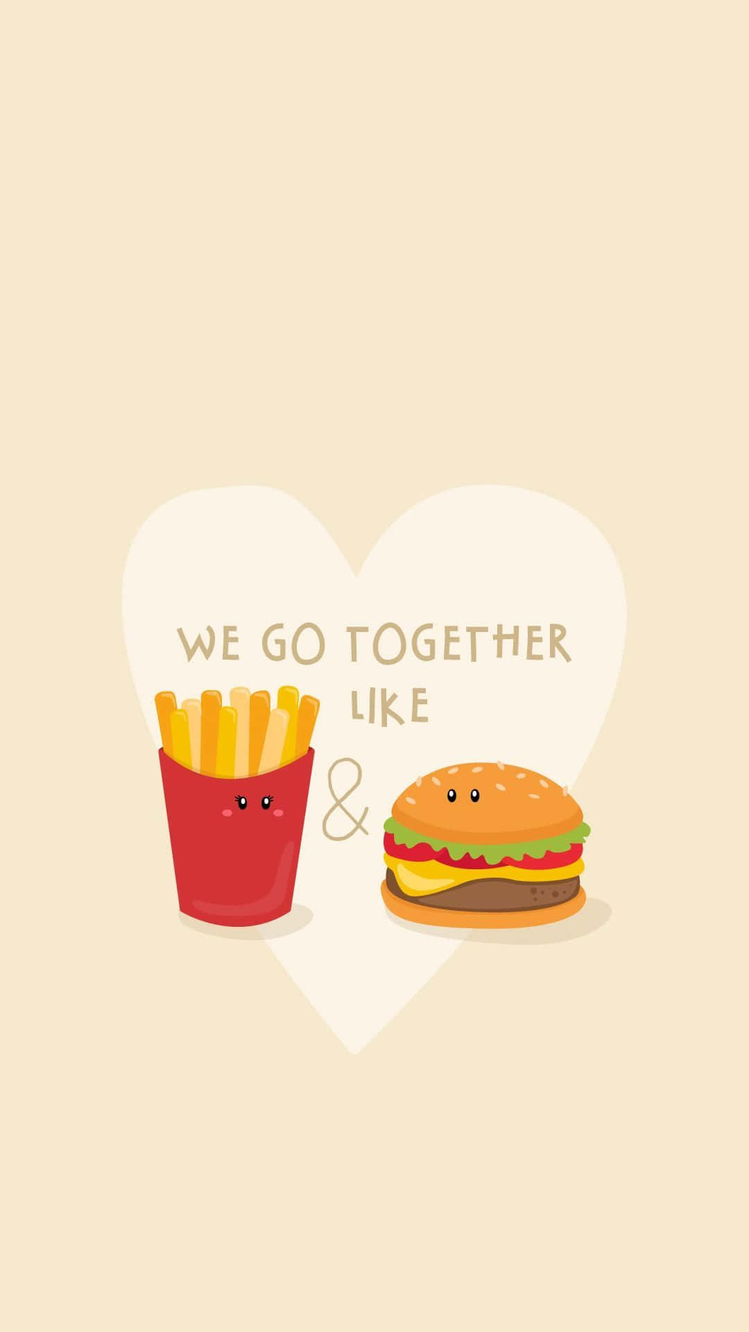 Cute Food iPhone Wallpaper
