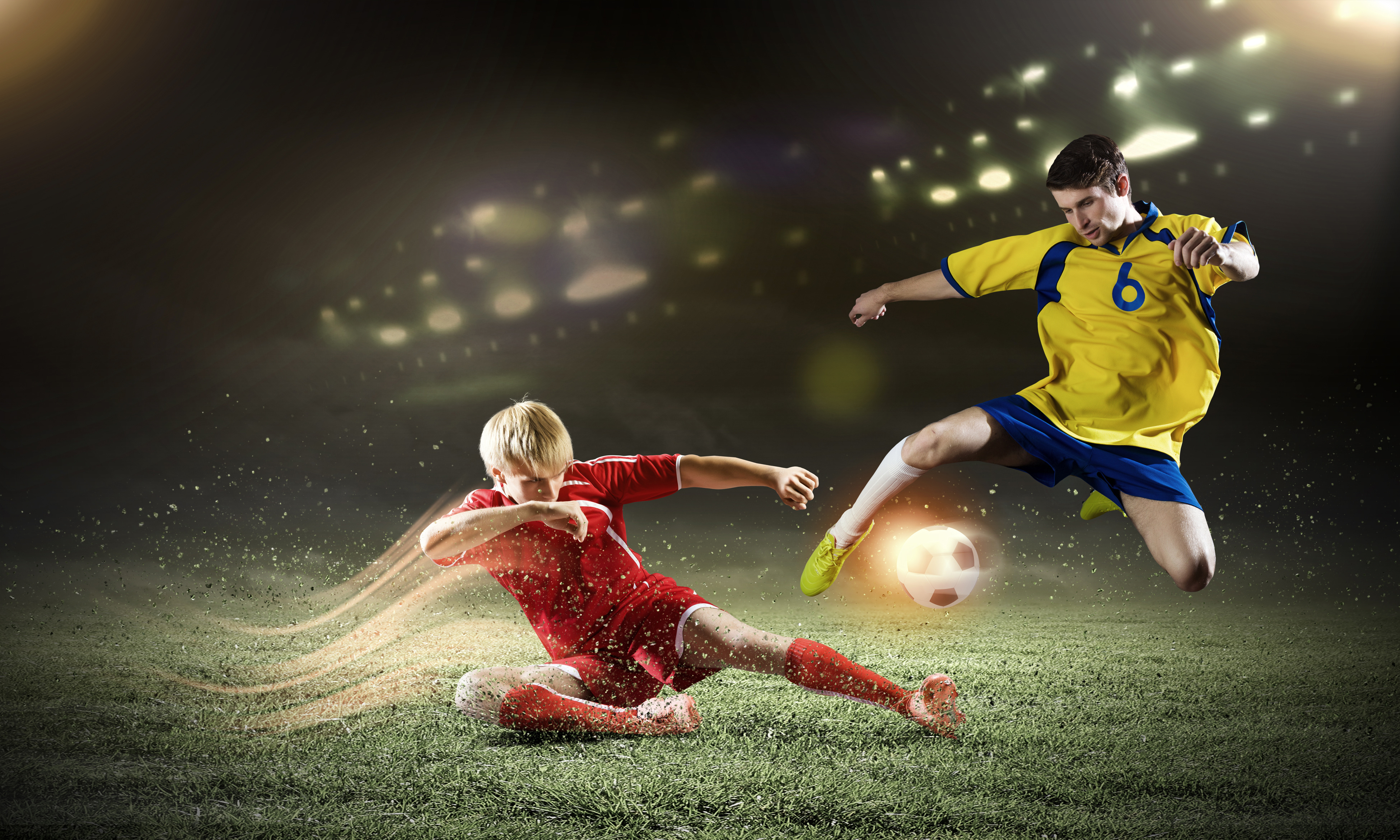 Soccer Players Football 4k HD Sports Wallpaper Image