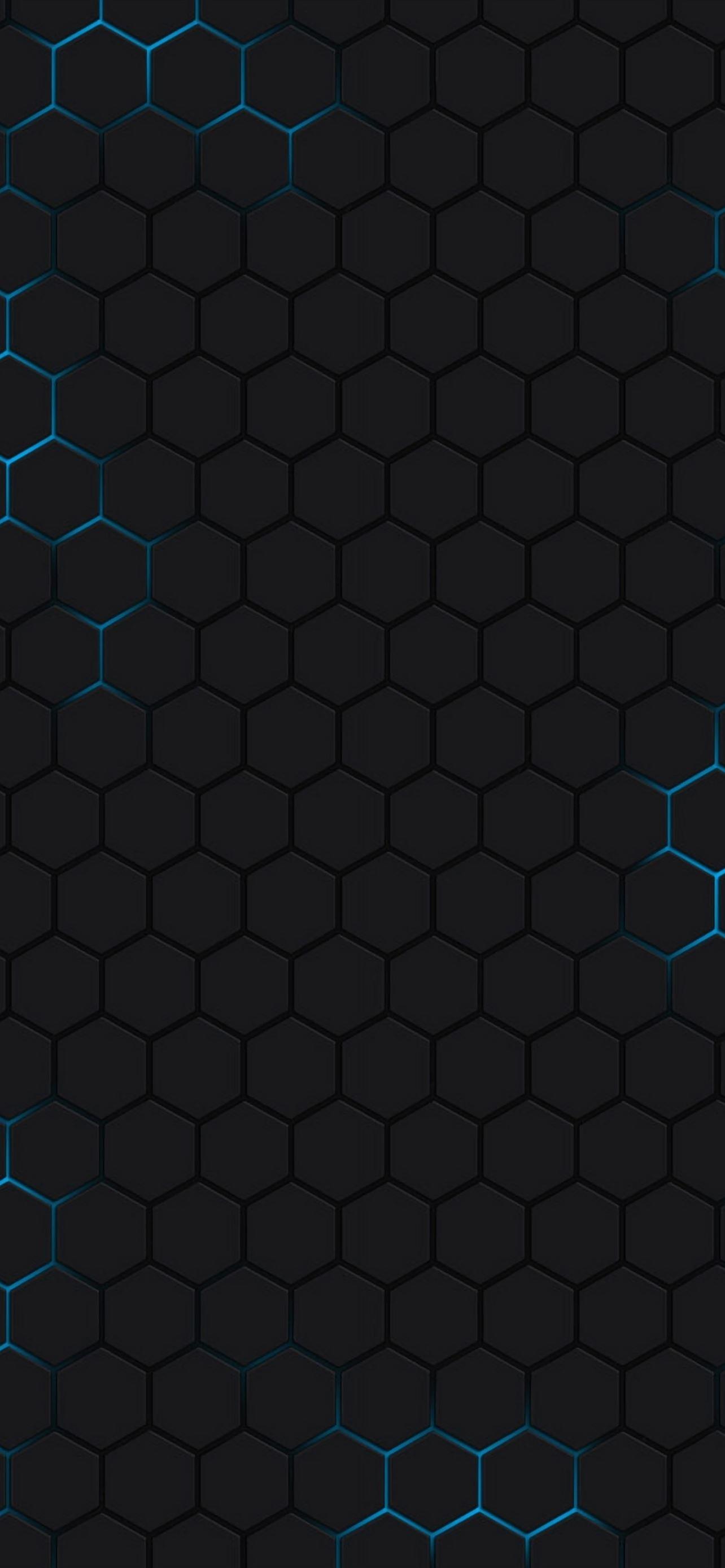 Hexagons Abstract iPhone Wallpaper