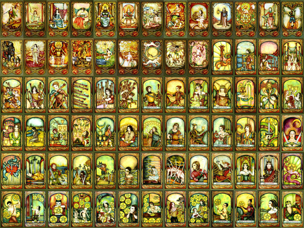 100+] Tarot Card Wallpapers | Wallpapers.com