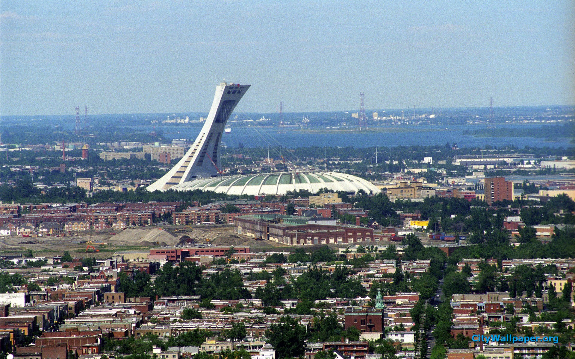 Olympic Stadium Montreal Wallpaper