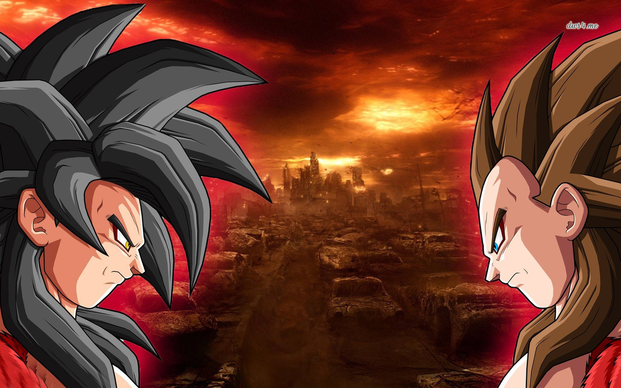 Goku Vs Vegeta Dragon Ball Z Wallpaper Anime