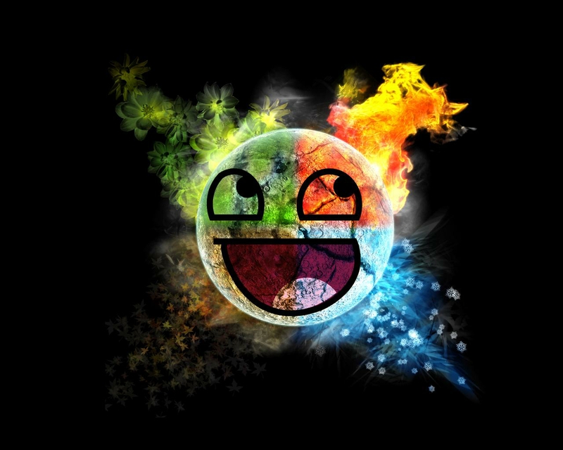 Face Colorful Awesome Wallpaper Life