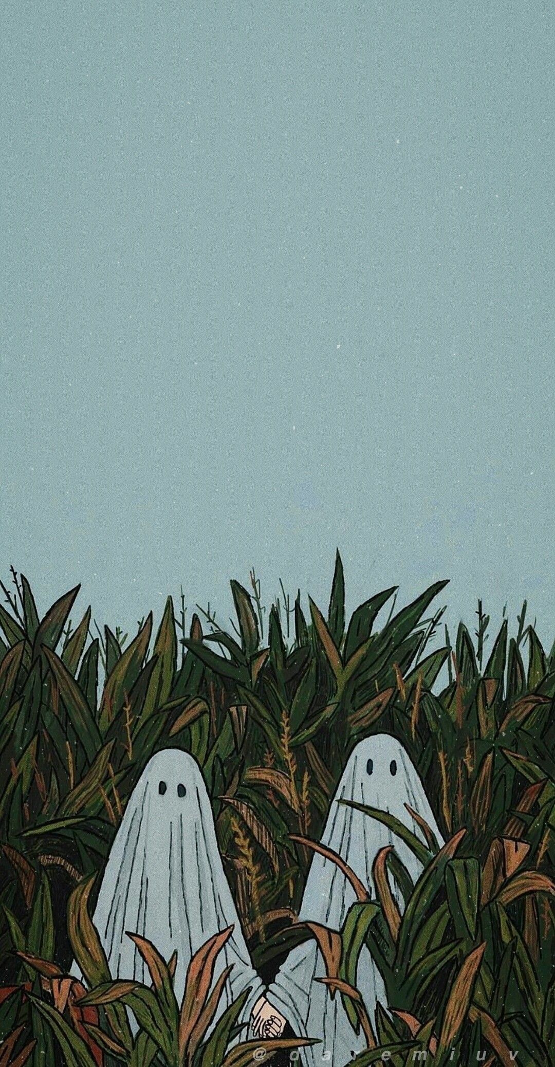 Ghost Aesthetic Wallpaper