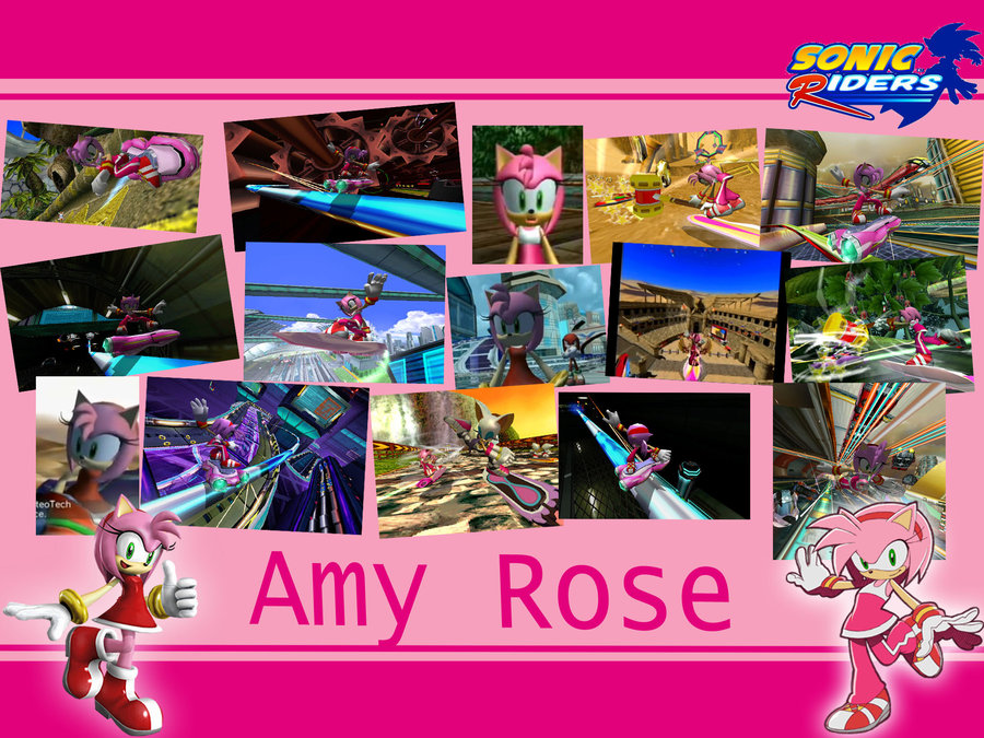 Sonic Riders Amy Wallpaper By Xxcharlenebrendsxx