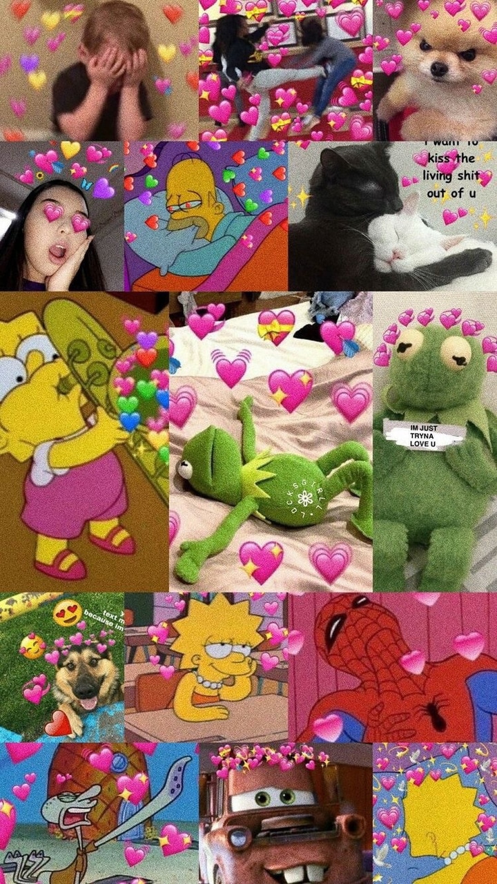 Heart Wallpaper iPhone Kermit