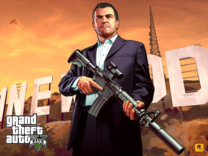 Have Some Grand Theft Auto V Wallpapers to Start Your Weekend