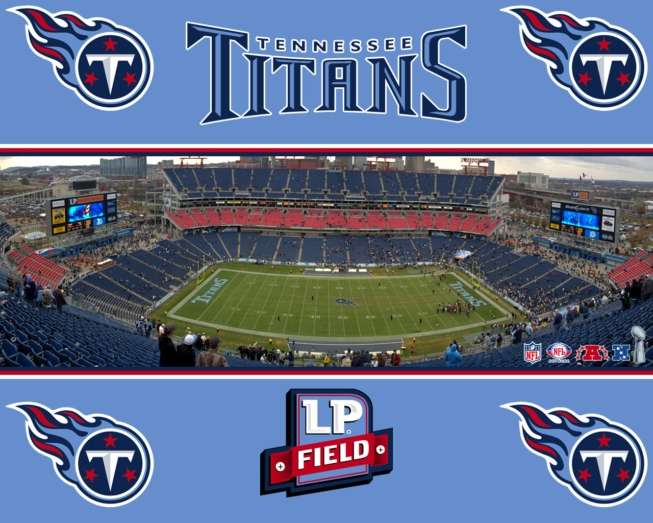 Lp Field Stadium Tennessee Titans Wallpaper