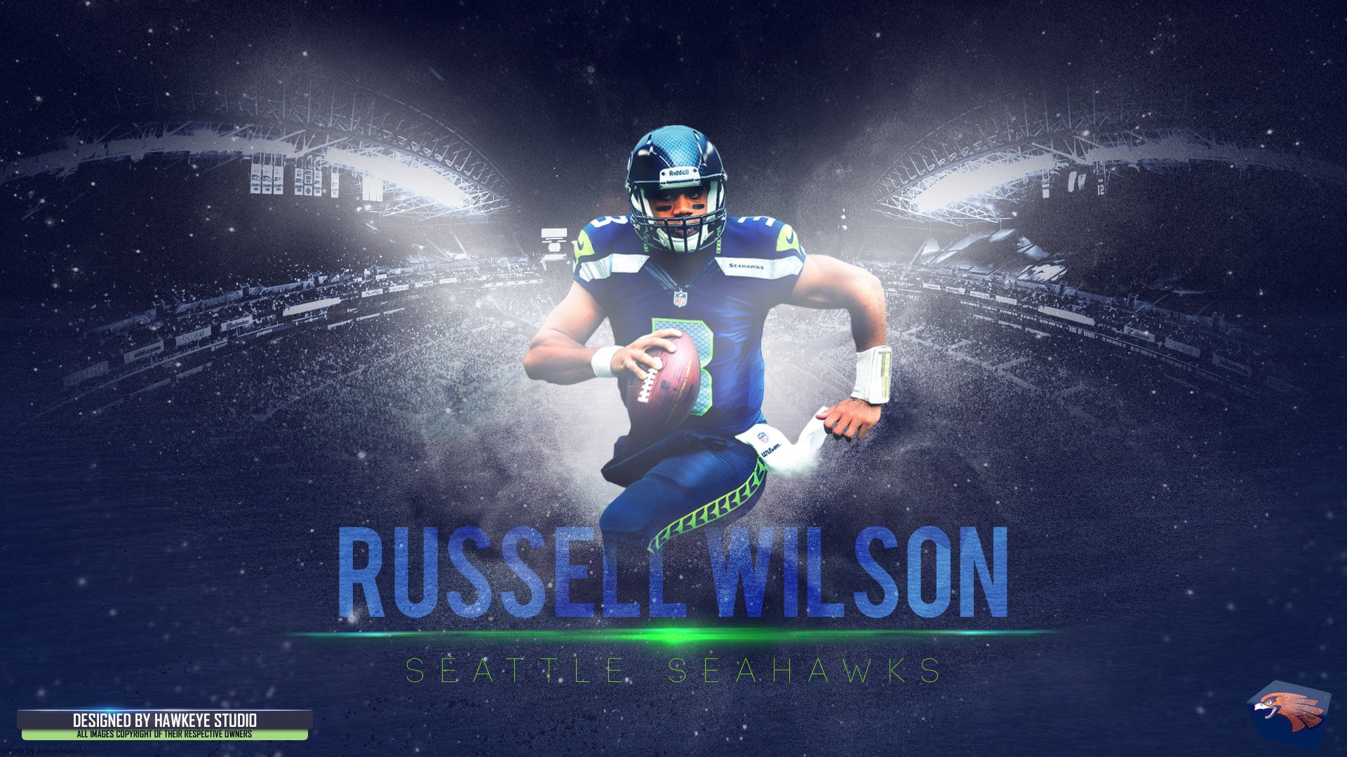 Russell Wilson HD Wallpaper Background Image