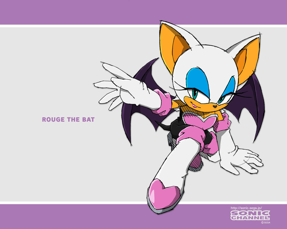 Rouge The Bat Wallpaper By Bloomsama